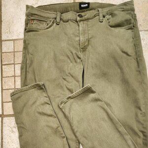 Hudson Ankle Krista Skinny Army Green Jeans Size 30